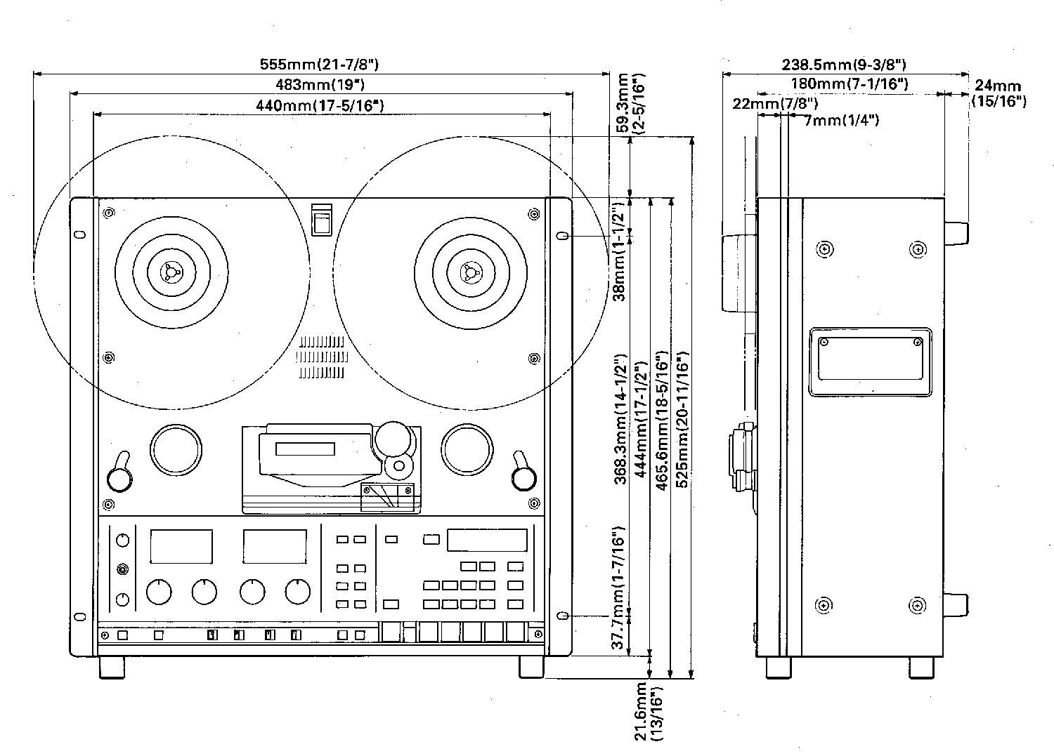 UHA R2R and OPS Dimensions